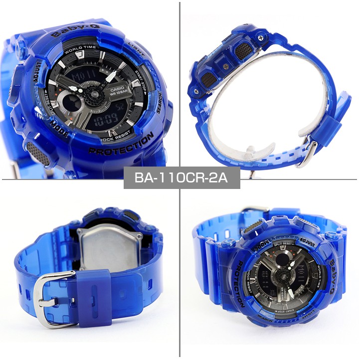 CASIO BABY-G รุ่น BA-110CR-2ADR สีน้ำเงิน