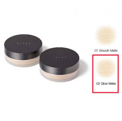 แป้งฝุ่น THREE Advanced Ethereal Smooth Operator Loose Powder 10g. เบอร์ 02- Glow matte