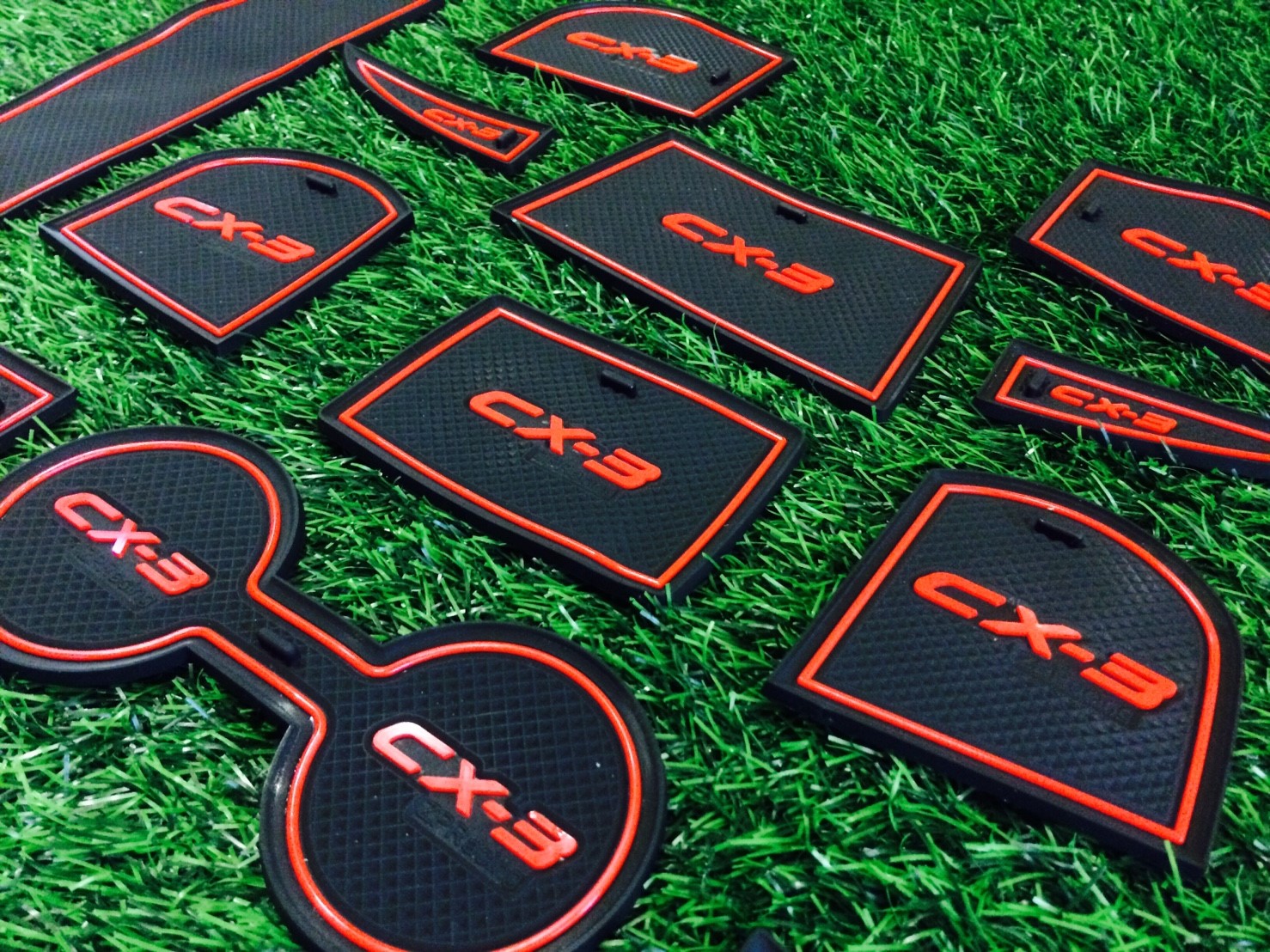 ชุดยางรองหลุม Mazda CX3 ตรงรุ่น ใส่ได้ครบทุกช่อง