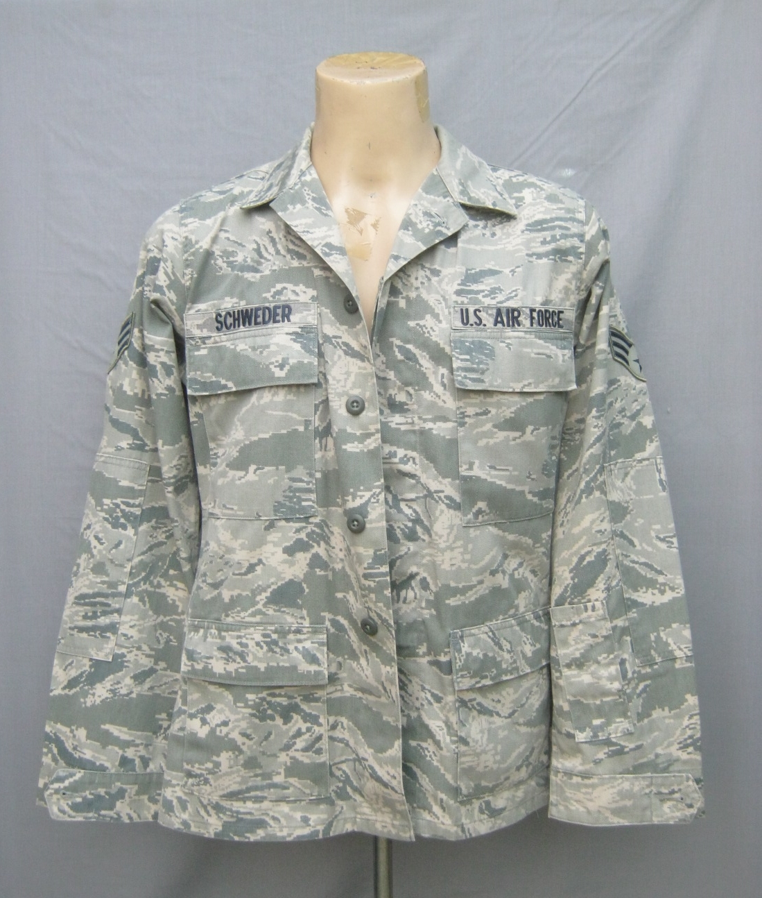 The Airman Battle Uniform (ABU) USAF Digital Tiger Stripe