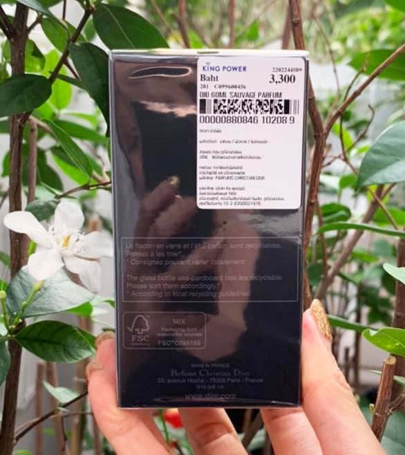 Dior Sauvage Parfum 60ml. ของแท้ 100%