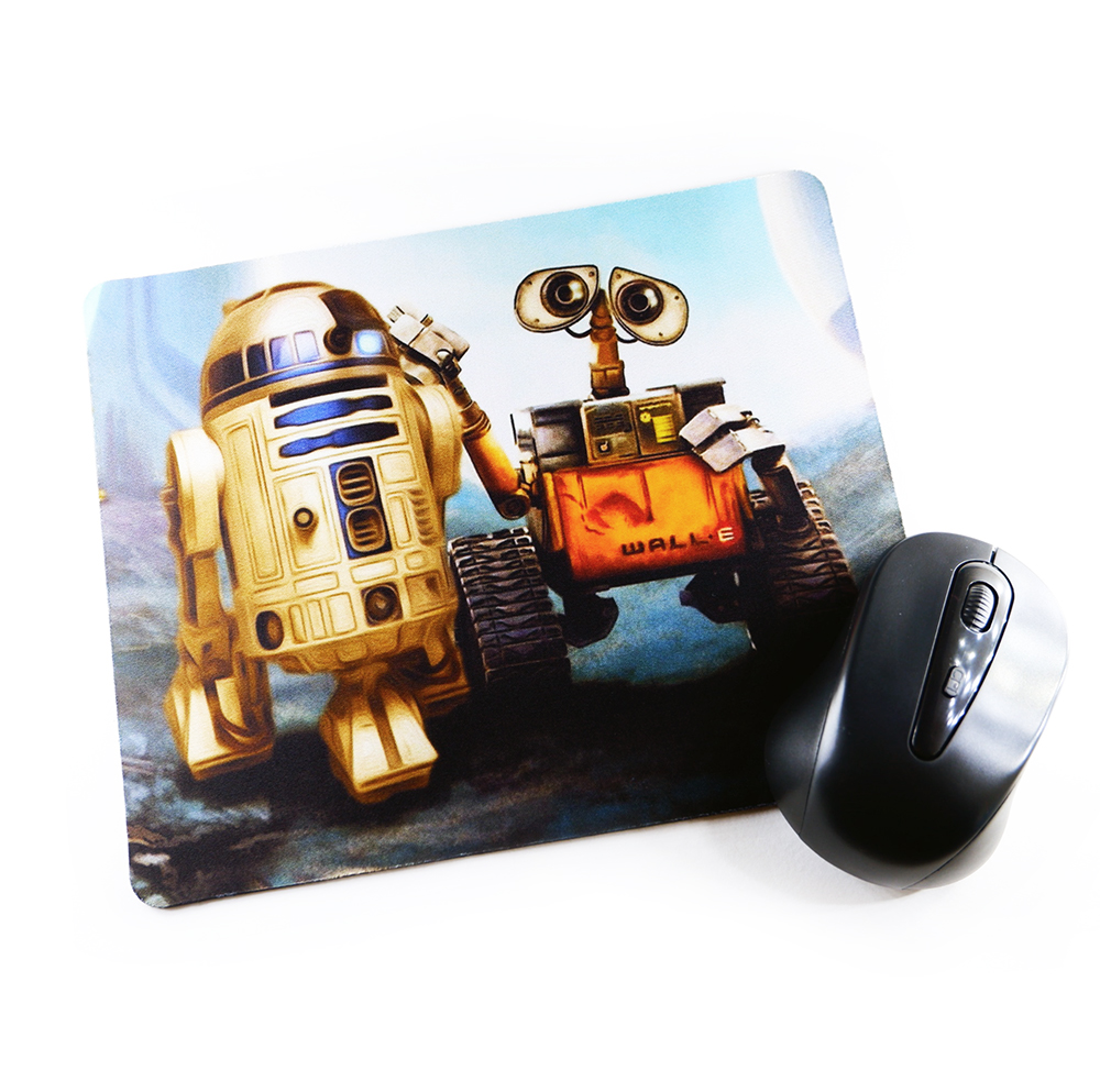แผ่นรองเมาส์ R2-D2 with Wall-E - Star Wars Mouse Pad