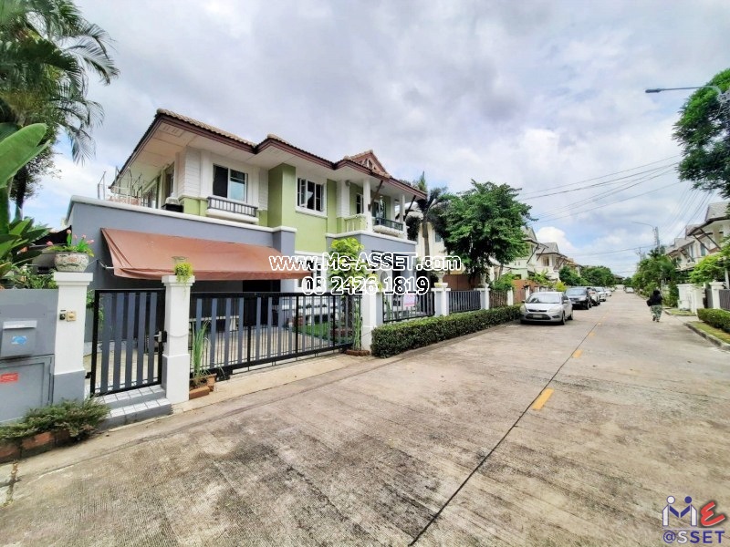 ขายบ้านเดี่ยว ย่าน บางพลีใหญ่ กิ่งแก้ว ราชาเทวะ บางนา สุวรรณภูมิ : เอโทลลันตา รีสอร์ทไลฟ์ บางนา-วงแหวน : 2 ชั้น 54 ตร.วา