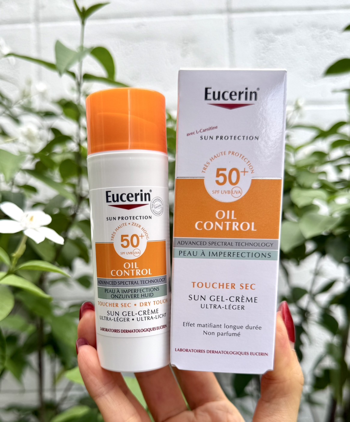 Eucerin Sun Gel-Creme Oil Control Dry Touch SPF 50+ 50ml. ครีมกันแดด ควบคุมความมัน