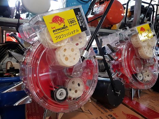 เครื่องหยอด 2ถัง 2IN1 ควายเหล็ก หยอดเมล็ดพันธุ์ และปุ๋ยได้พร้อมกัน 14ปาก