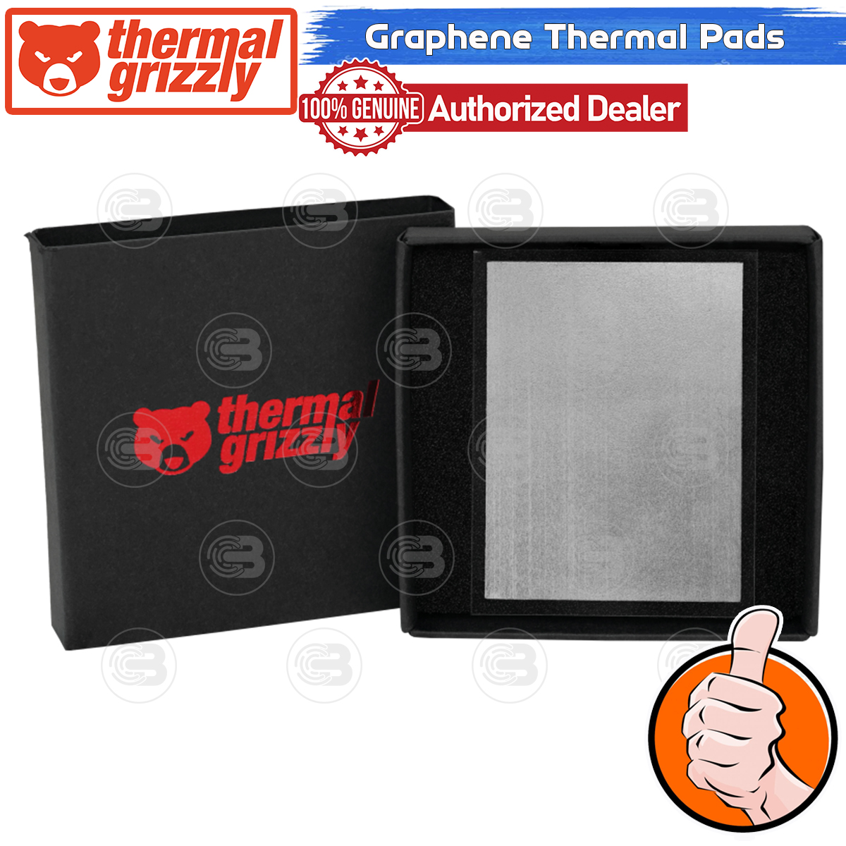 [CoolBlasterThai] Thermal Grizzly KryoSheet Graphene Thermal Pad 68x51x0.2 mm. (Threadripper/Epyc/Xeon)