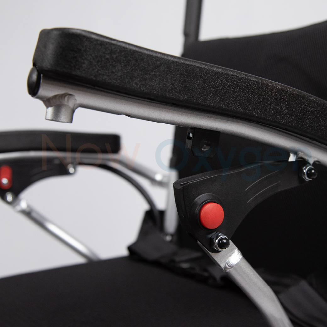 รถเข็นไฟฟ้าแบบพับได้ แบตเตอรี่ลิเธียม (Lithium Battery) รับประกัน 1 ปี