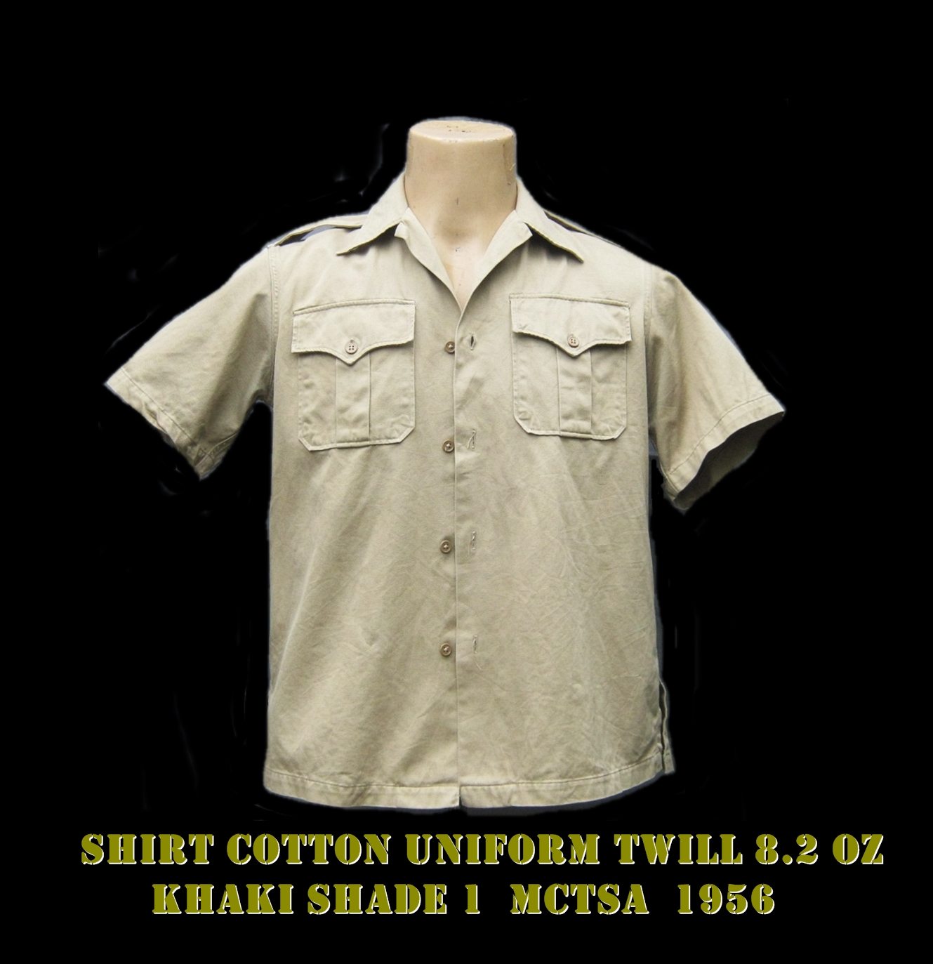 เสื้อเครื่องแบบสีกากี ทหารสหรัฐ 1956