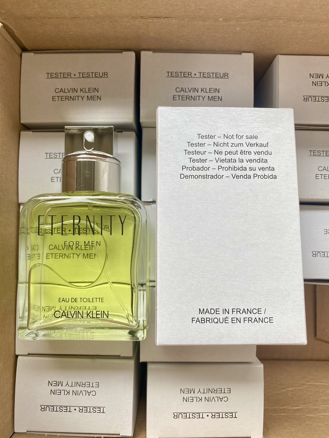 Calvin Klein Eternity For Men Eau De Toilette 100ml. [กล่อง/Tester] ของแท้