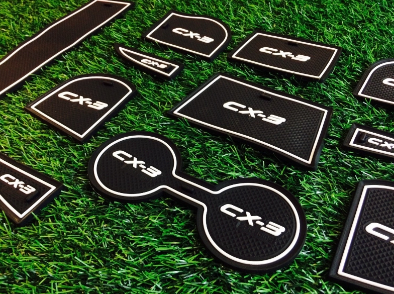 ชุดยางรองหลุม Mazda CX3 ตรงรุ่น ใส่ได้ครบทุกช่อง