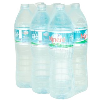มิเนเร่ น้ำแร่ธรรมชาติ 100% 1.5 ลิตร x 6 ขวด