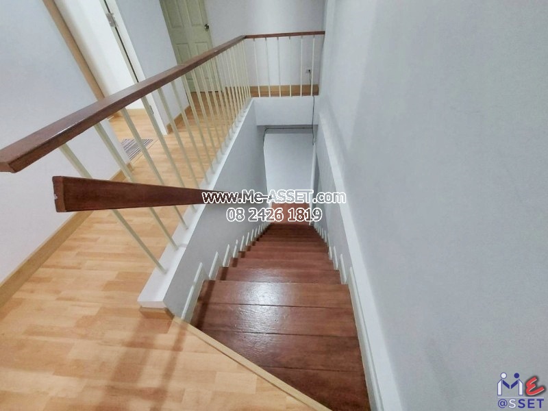 ขายและเช่า ทาวน์โฮม ย่าน คลองพระอุดม คลองข่อย วัดท่าเกวียน วัดทองสะอาด ลาดหลุมแก้ว : บ้านสวนธนาการ์เด้น : 2 ชั้น 22.7 ตารางวา