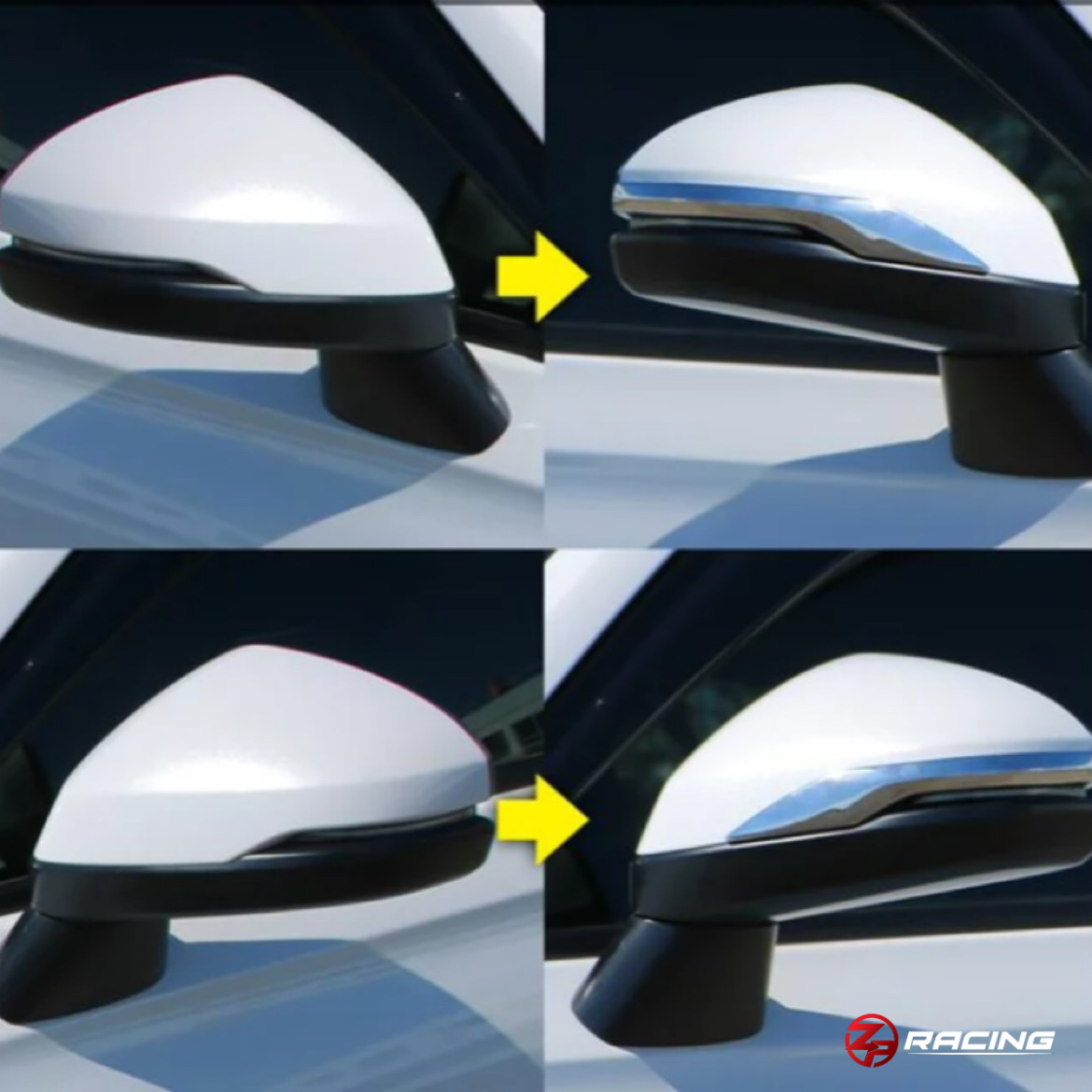 คิ้วกระจกข้าง Honda HR-V e:HEV (RV) สีโครเมียม