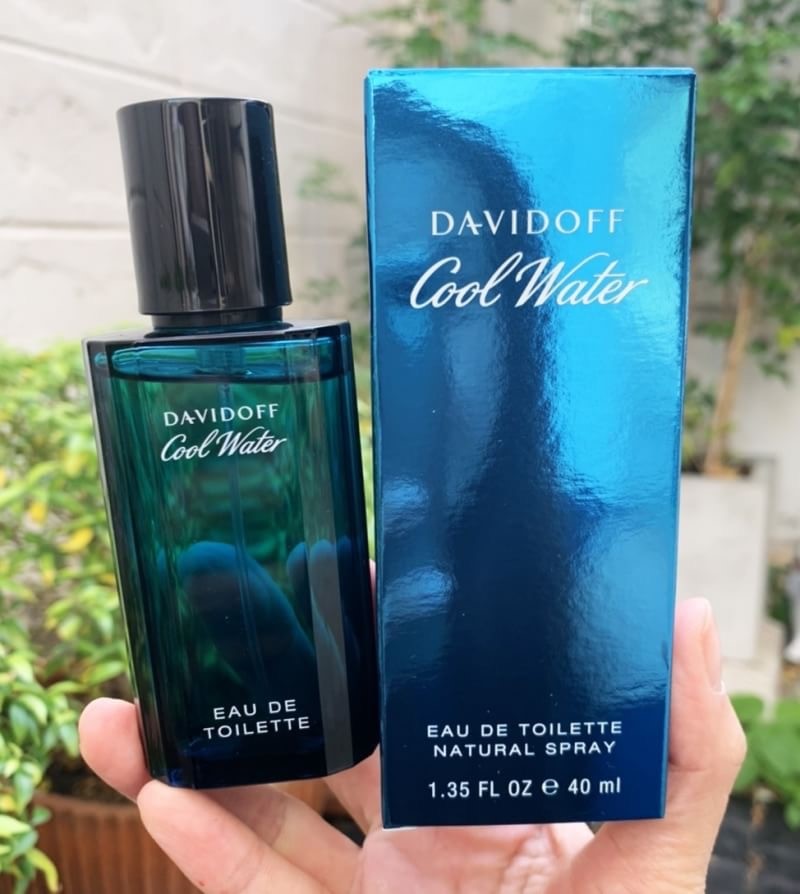 Davidoff Cool Water Eau De Toilette 40ml. [กล่องจริง] ขนาดทดลอง
