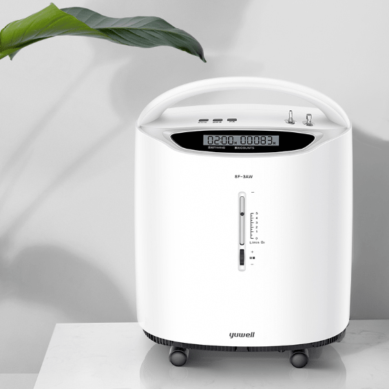 เครื่องผลิตออกซิเจน ขนาด 3 ลิตร Yuwell รุ่น 8F-3AW ประกันศูนย์ไทย 3 ปี