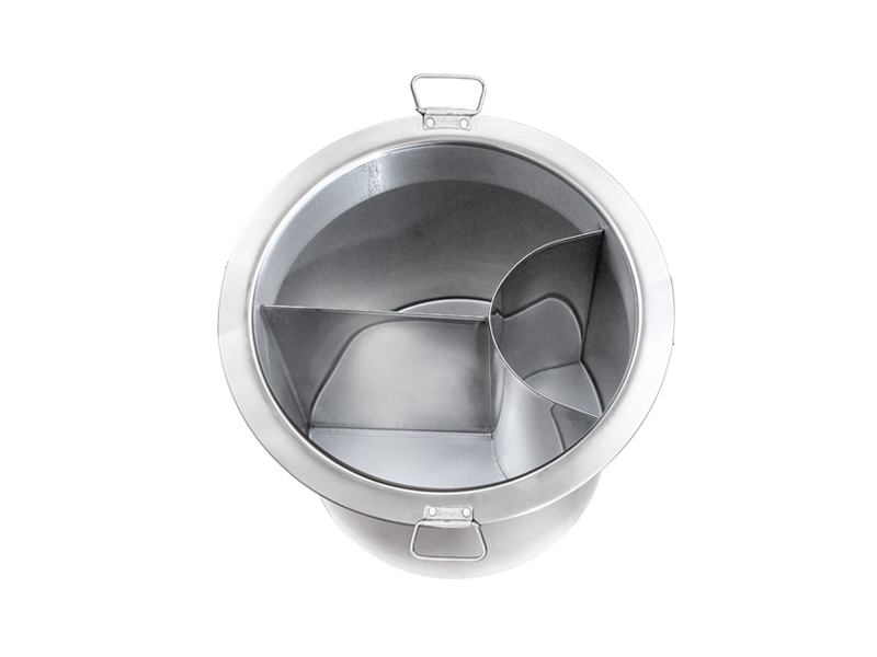 หม้อก๋วยเตี๋ยว 36 ซม. (14"/ 3 ช่อง) - ตรานกนางนวล (Seagull)