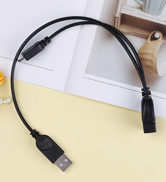Micro USB Male to USB Female Host OTG USB สำหรับโทรศัพท์มือถือ