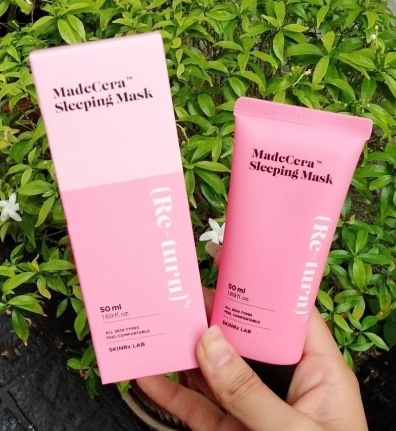 Skinrx Lab Madecera Sleeping Mask 50ml. สลีปปิ้งมาร์ค