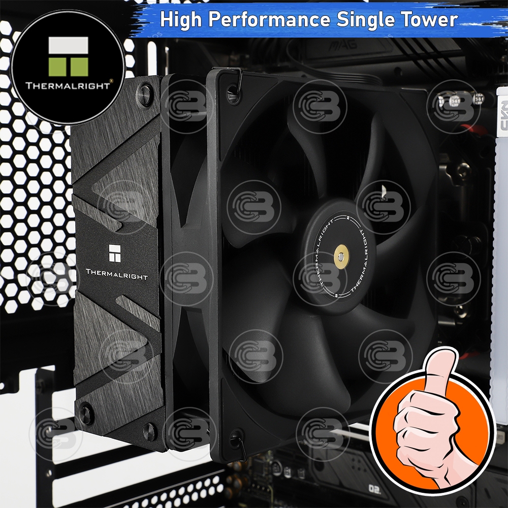 [CoolBlasterThai] Thermalright Assassin Spirit 120 EVO DARK CPU Heat Sink (AM5/LGA1851 Ready)ประกัน 3 ปี