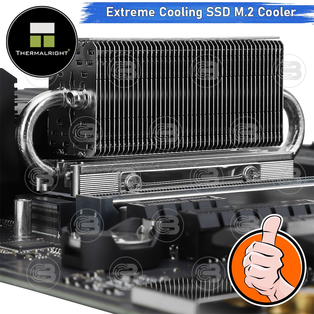 [CoolBlasterThai] Thermalright HR-10 2280 SSD M.2 COOLING KIT With Heatpipe ประกัน 6 ปี