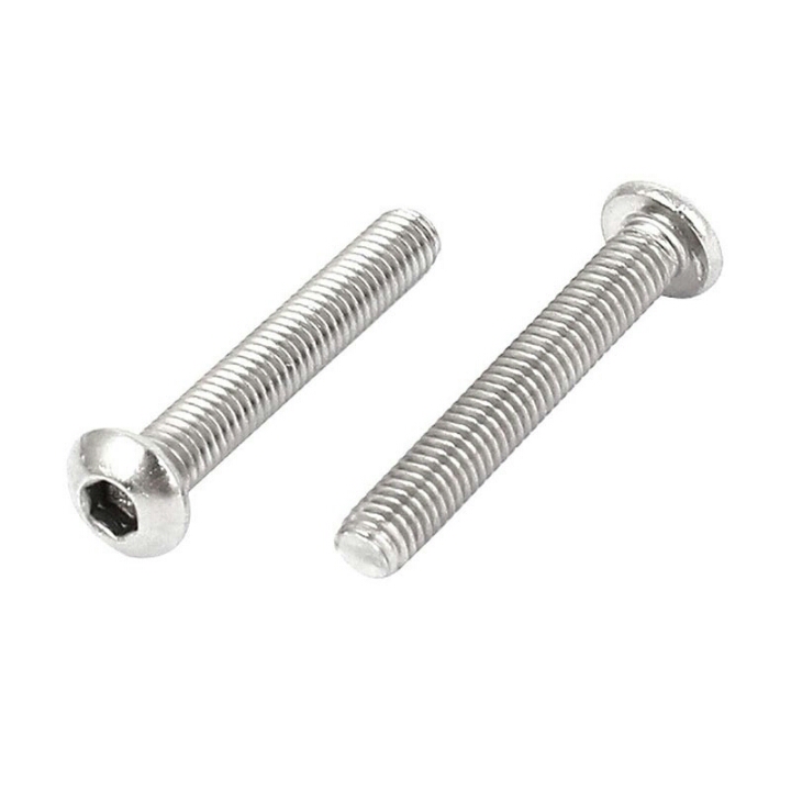 M3x20mm Stainless Steel Button Head Hex Socket Bolts Screws