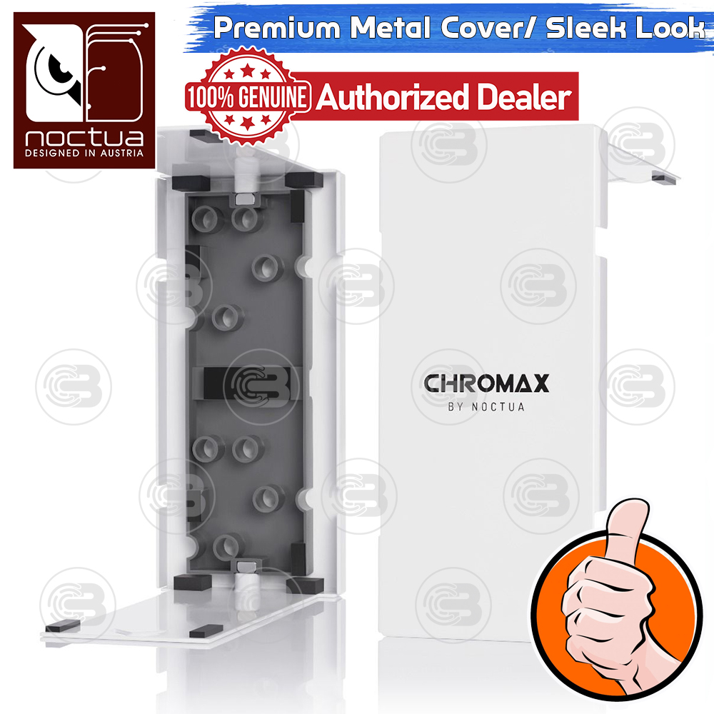 [CoolBlasterThai] Noctua NA-HC8 Chromax.White Heatsink Cover (NH-U12A) ประกัน 6 ปี