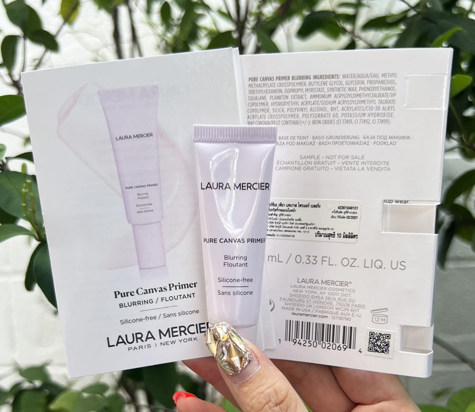 Laura Mercier Pure Canvas Primer Blurring 10ml. ไพรเมอร์