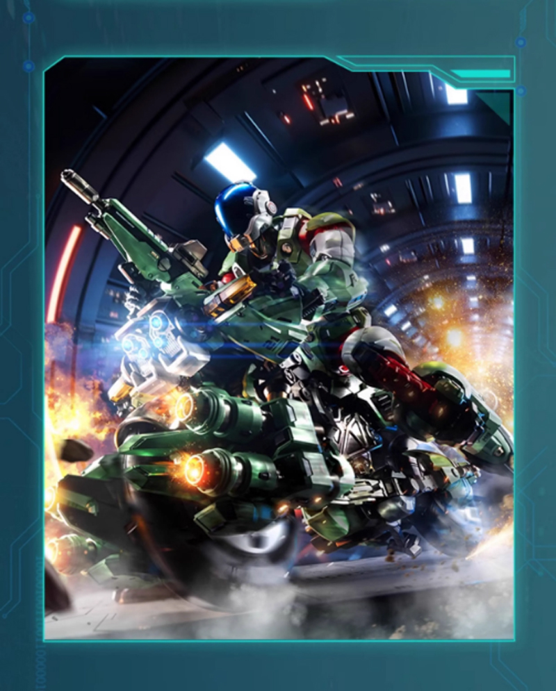 PRE-ORDER Moshow Robotech & Cyclone Motorcycle