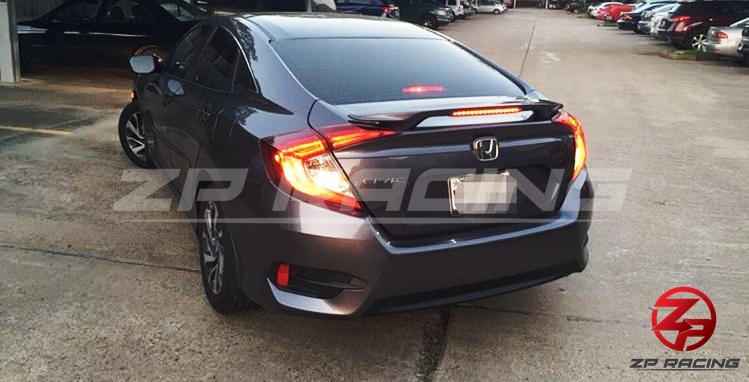 Spoiler Modulo มีไฟเบรก LED CIVIC FC 2016-2021