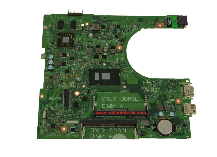 เมนบอร์ด โน๊ตบุ๊ค Dell Inspiron 14 3459 แท้ ราคา พิเศษ Mainboard Dell 3459 ตรงรุ่น ตรงสเปค รับประกันศูนย์ Dell Thailand