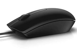 Dell Optical Mouse MS116 สีดำ