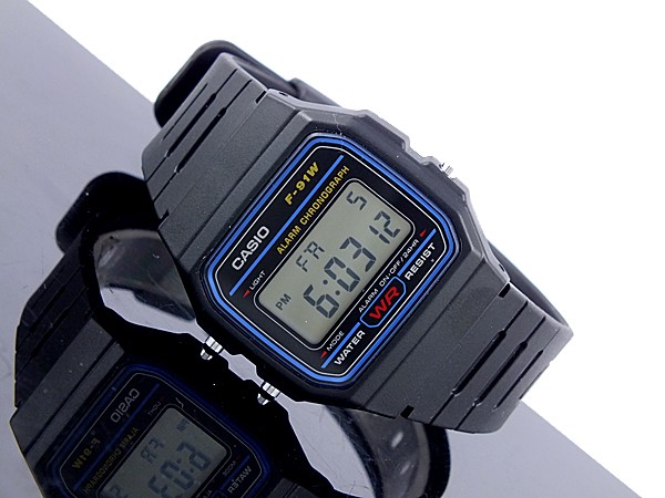 นาฬิกา CASIO F-91W-1