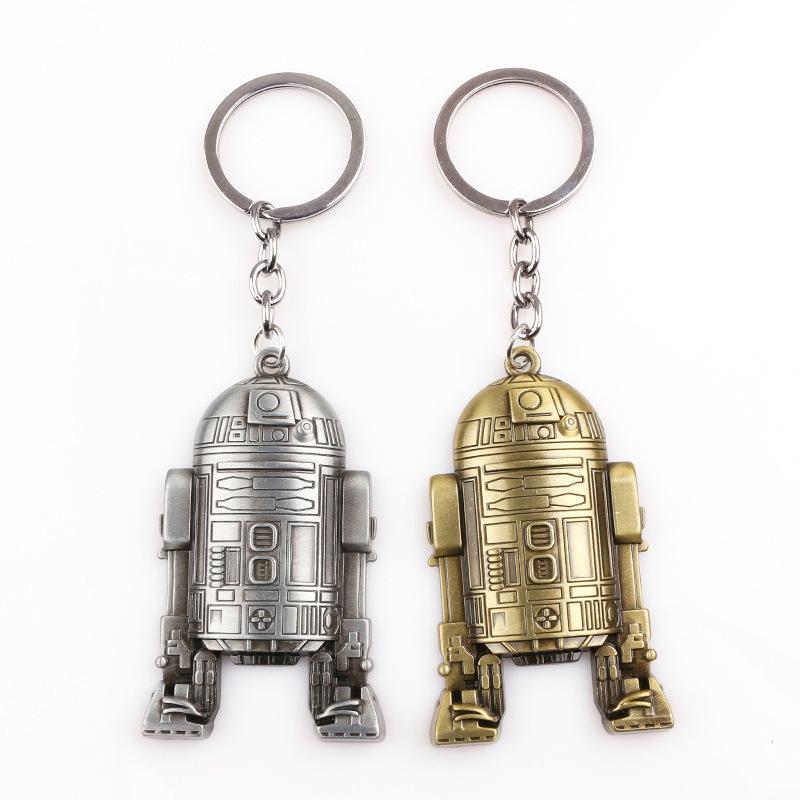 พวงกุญแจ โลหะ R2-D2 สีบรอนซ์ - Star Wars Keychain