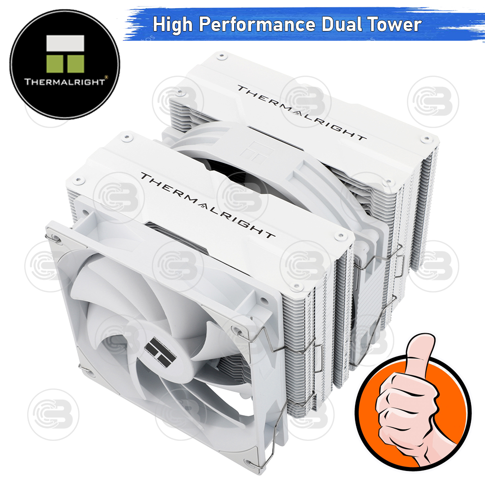 [CoolBlasterThai] Thermalright Peerless Assassin 140 White Heat Sink (AM5/LGA1851 Ready) ประกัน 3 ปี