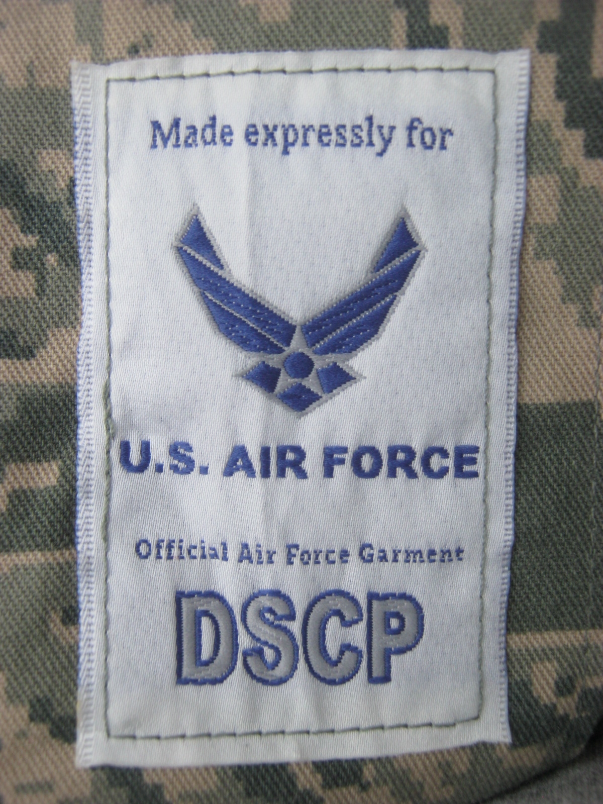 เสื้อทหารสหรัฐ กองทัพอากาศ ลายเสืออากาศ Airman's Battle Uniform (ABU)
