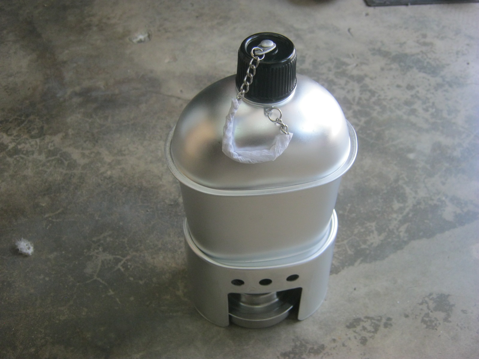 ชุดกระติกน้ำอลูมิเนียม เตา ครอบเตา ถ้วย