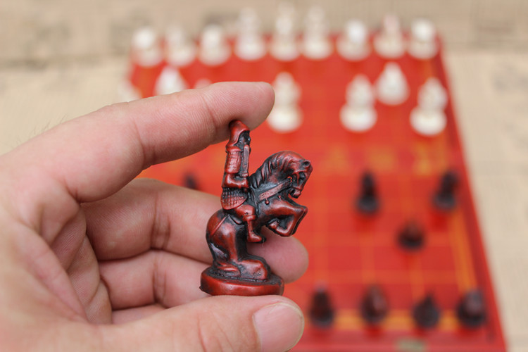 ชุดหมากรุกจีนกองทัพจีนแบบพับ L