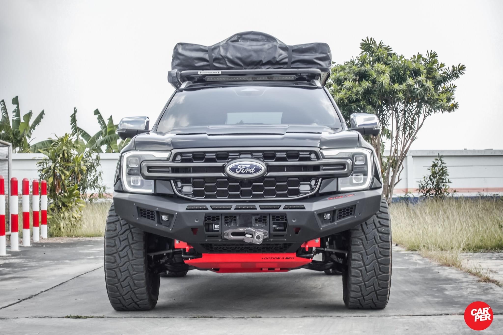 กันชนหน้า กันชนเหล็ก Option4WD รุ่น Option V.1