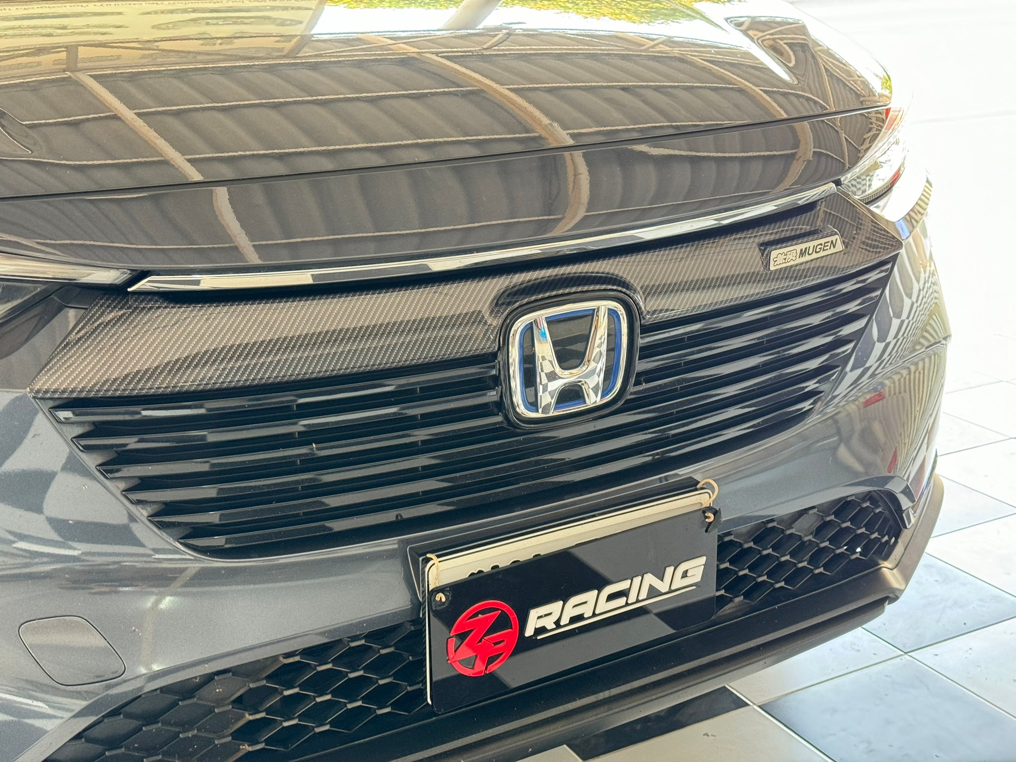 ครอบกระจังหน้า กระจังหน้า HR-V e:HEV 2022 รุ่น MUGEN