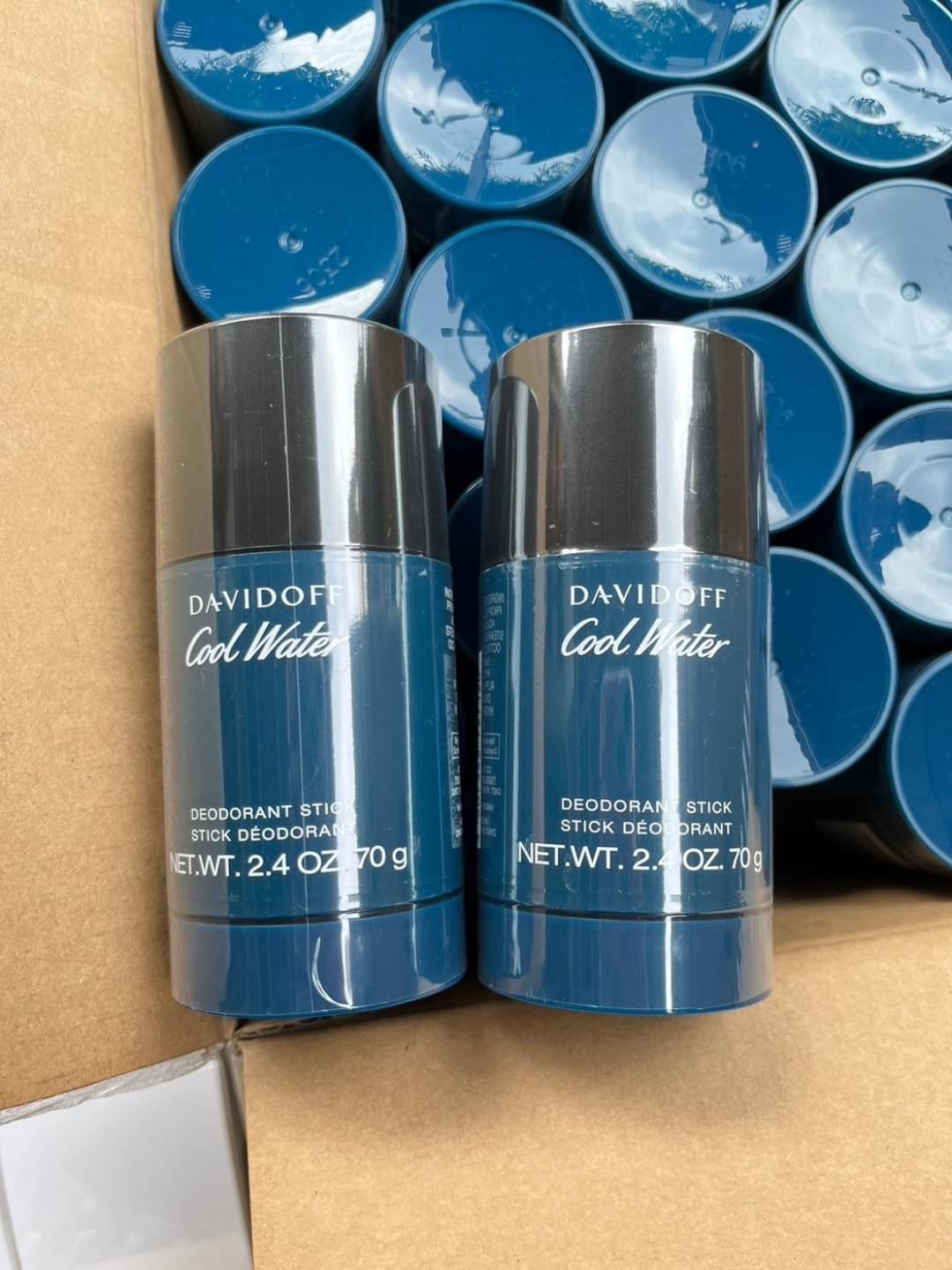 Davidoff Cool Water Deodorant Stick 75g. โรลออน ระงับกลิ่นกาย กลิ่นเดียวกับน้ำหอม