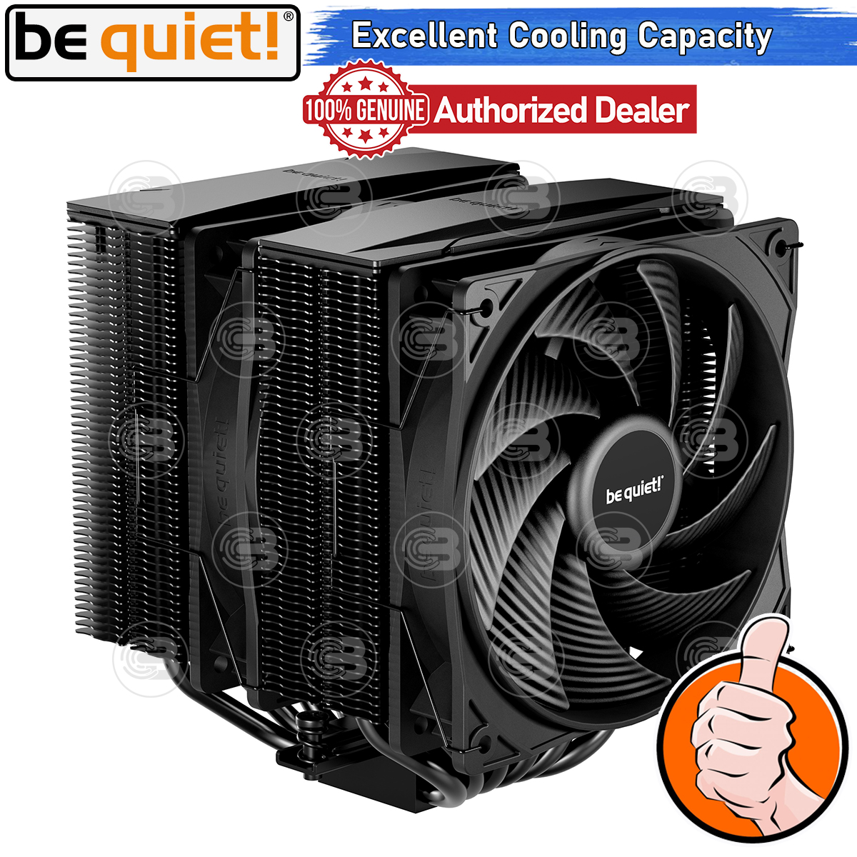 [CoolBlasterThai] Be Quiet Pure Rock Pro 3 Black Heat Sink CPU Cooler (AM5/LGA1851 Ready) (BK042) ประกัน 3 ปี