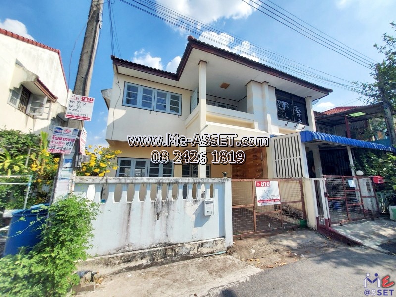 ขายทาวน์เฮ้าส์ หลังมุม ย่าน คูคต ลำลูกกา คลอง2 เสมาฟ้าคราม : ม.บ้านปลื้ม 1 / Ban Pluem 1 : 2 ชั้น 19 ตร.วา