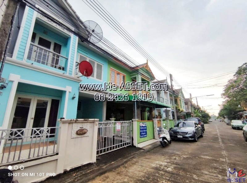 ขายทาวน์เฮ้าส์ ย่าน นิมิตใหม่ ลำลูกกา คลองหก บึงคำพร้อย : ม.บ้านฟ้าปิยรมย์ พฤกษ์วนา เฟส 6 : 2 ชั้น 19 ตร.วา