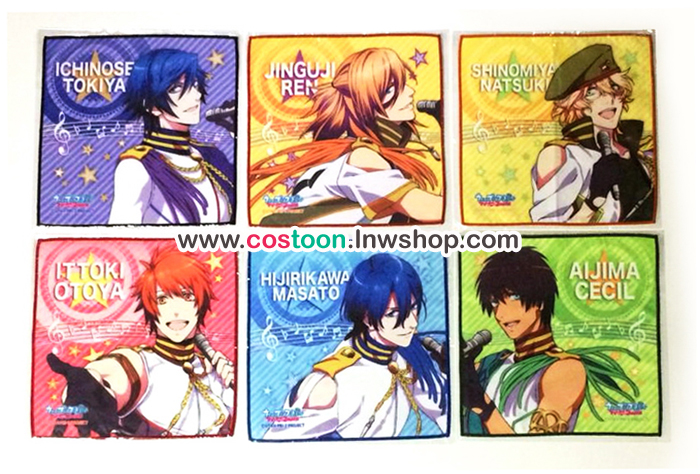 ผ้าเช็ดหน้า Uta no Prince-sama ยกชุด 6ผืน