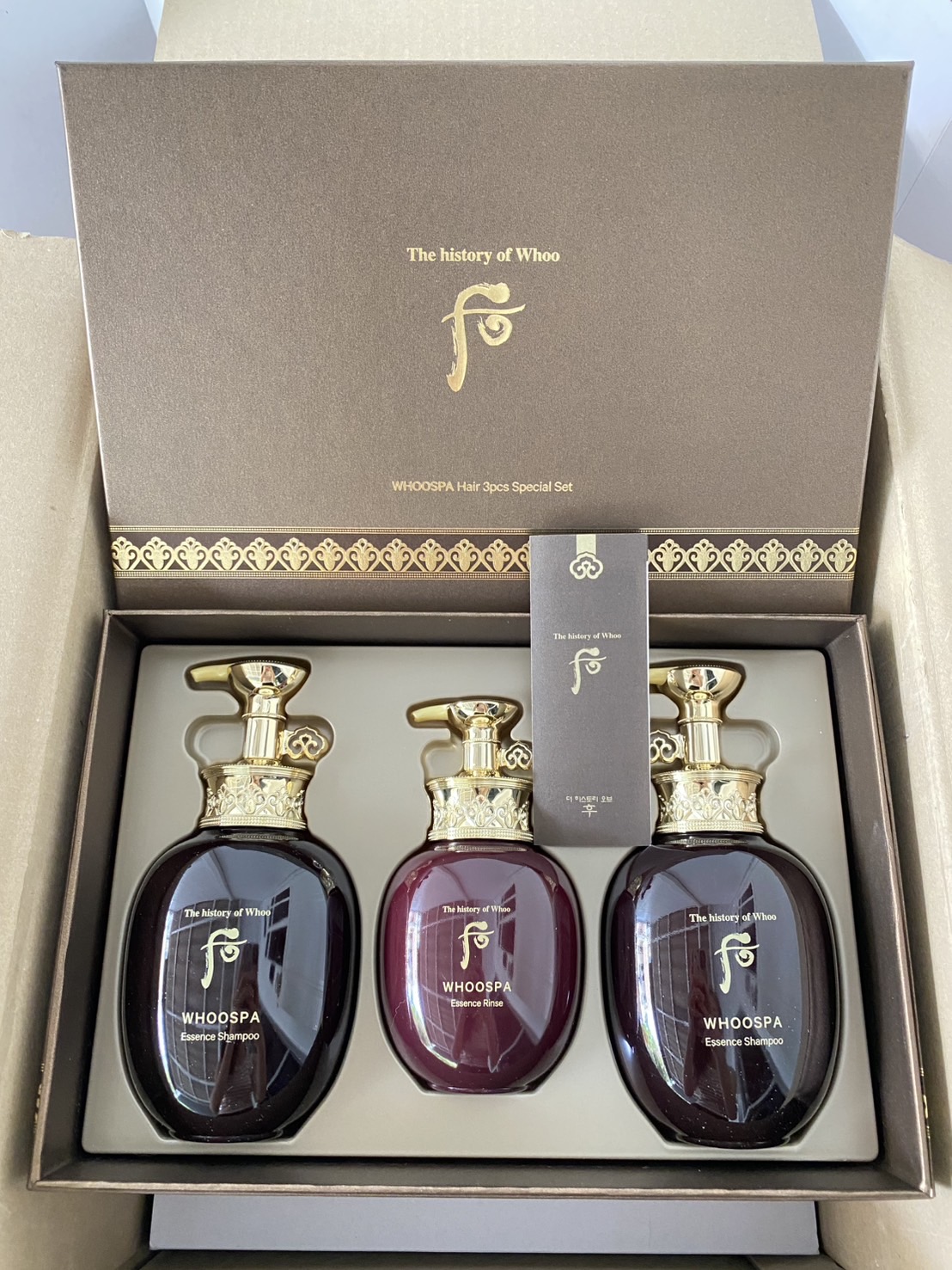 The History Of Whoo – Whoospa Hair Care Set (3 ชิ้น) เซตพรีเมียมดูแลผม