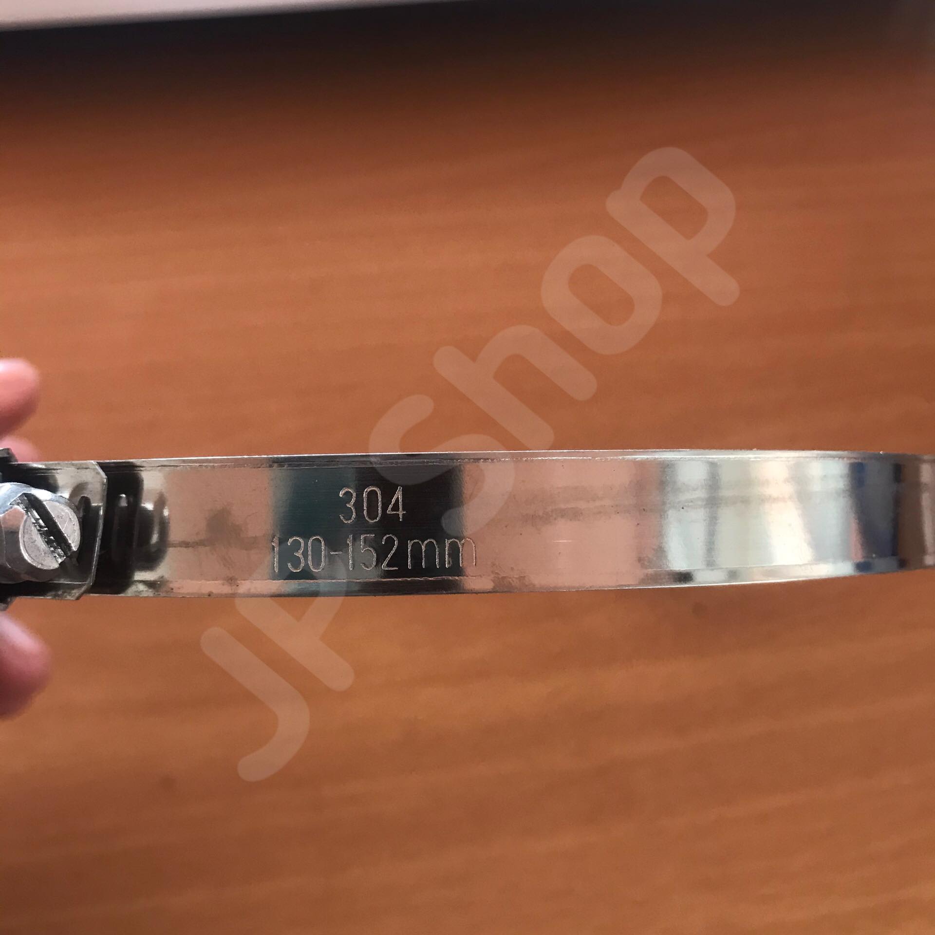 ปลอกรัด 130-152 (12 มม.) แคลมป์รัดท่อสแตนเลส 304 #130152