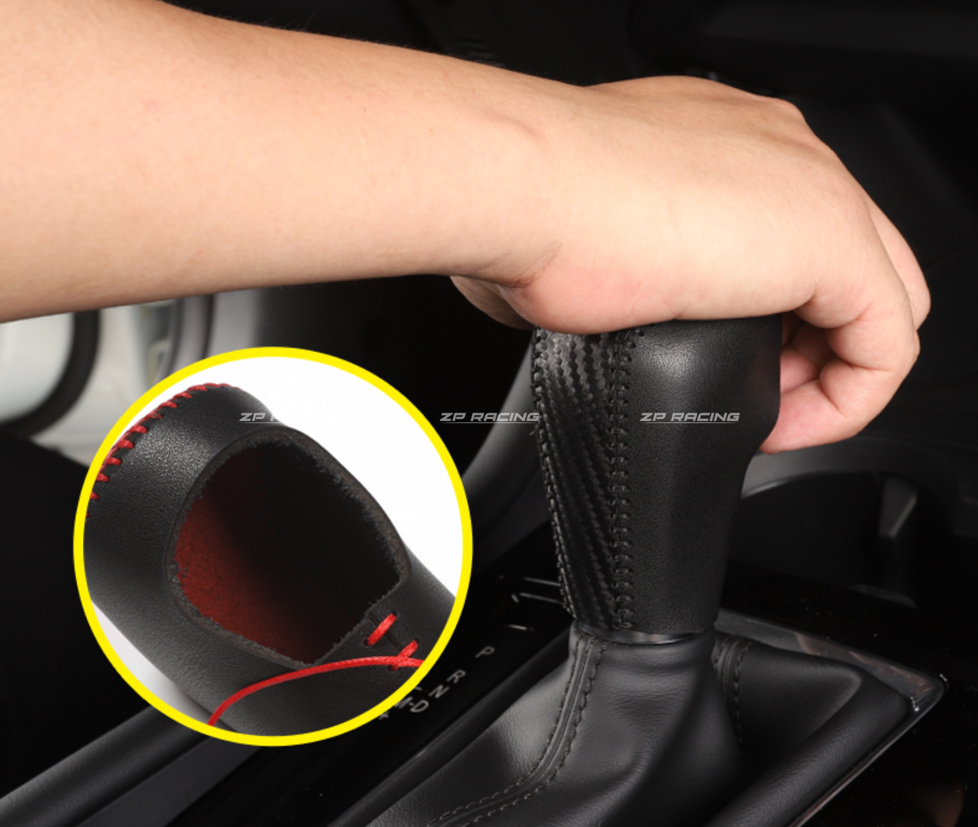 หนังหุ้มเกียร์ Mazda 3'2020