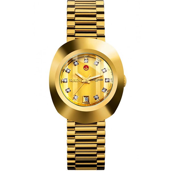 RADO นาฬิกาข้อมือสุภาพสตรี สายสแตนเลส รุ่น R12416633 - สีทอง