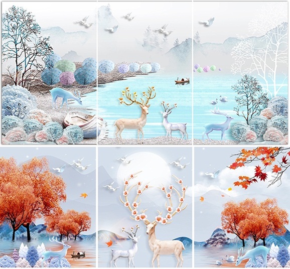 Deer of wealth (พิมพ์ลาย)