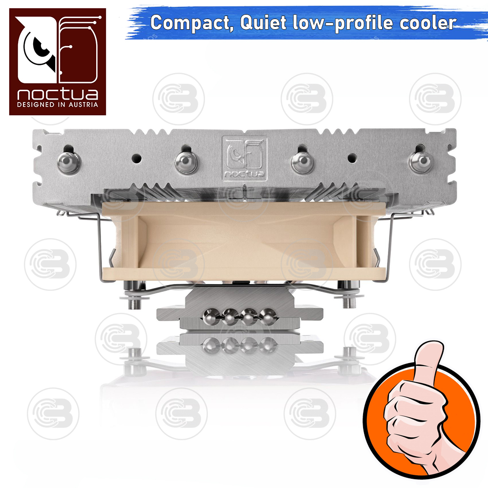 [CoolBlasterThai] Noctua NH-L12 Ghost S1 edition Quiet Low-porfile CPU Cooler (AM5/LGA1700 Ready) ประกัน 6 ปี